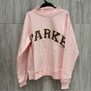 Parke the Label Pink Applique Pullover